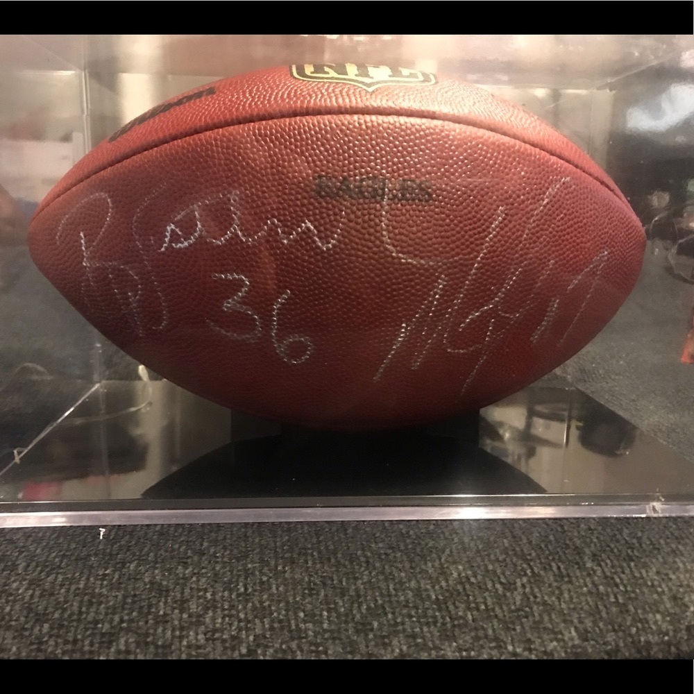 NFL signed football
